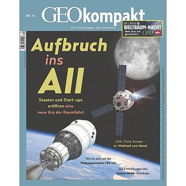 GEO kompakt 74/2023 - Aufbruch ins All / GEO kompakt Bd.74, GEO kompakt Redaktion