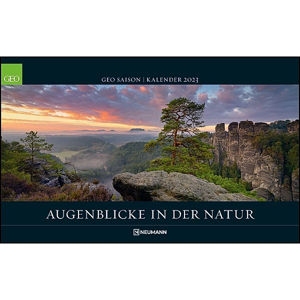 GEO SAISON: Augenblicke in der Natur 2023 - Wand-Kalender - Reise-Kalender - Poster-Kalender - 58x36