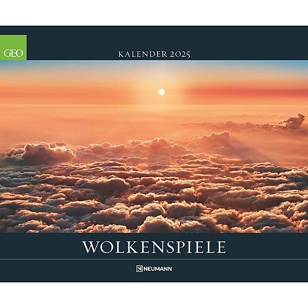 GEO Wolkenspiele 2025 - Wand-Kalender - Natur-Kalender - Poster-Kalender - 60x50