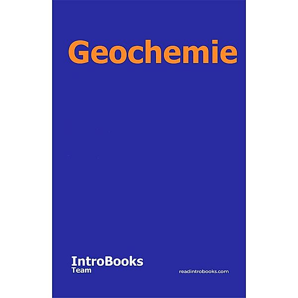 Geochemie, IntroBooks Team