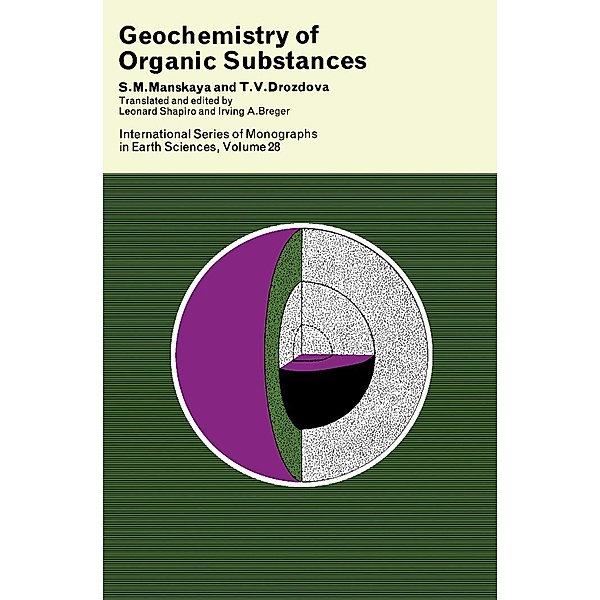 Geochemistry of Organic Substances, S. M. Manskaya, T. V. Drozdova