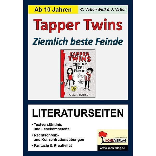 Geoff Rodkey: Tapper Twins - Ziemlich beste Feinde, Literaturseiten, Jochen Vatter, Christiane Vatter-Wittl