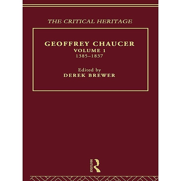 Geoffrey Chaucer, Derek Brewer