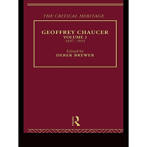 Geoffrey Chaucer, Derek Brewer