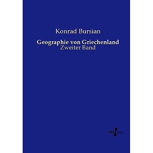 Geographie von Griechenland, Konrad Bursian