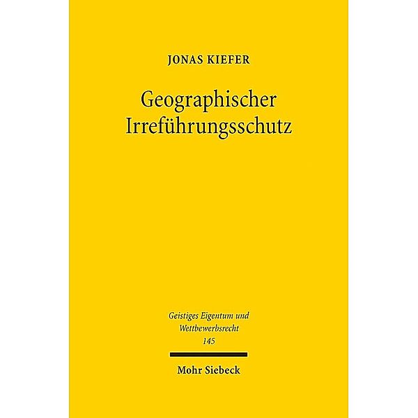 Geographischer Irreführungsschutz, Jonas Kiefer