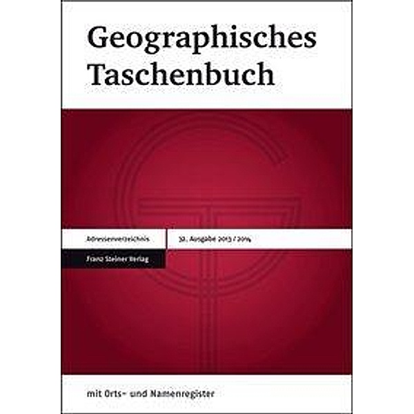 Geographisches Taschenbuch