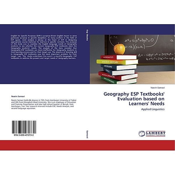 Geography ESP Textbooks' Evaluation based on Learners' Needs, Nasrin Samavi