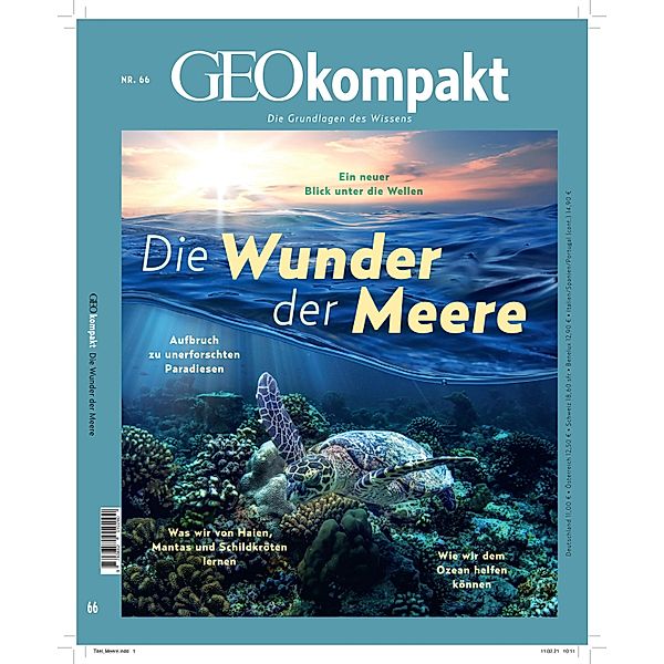 GEOkompakt 66/2021 - Die Wunder der Meere, Jens Schröder, Markus Wolff