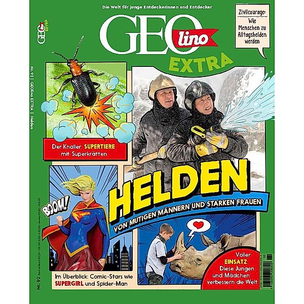 GEOlino Extra / GEOlino extra 92/2022 - Superhelden, Rosa Wetscher