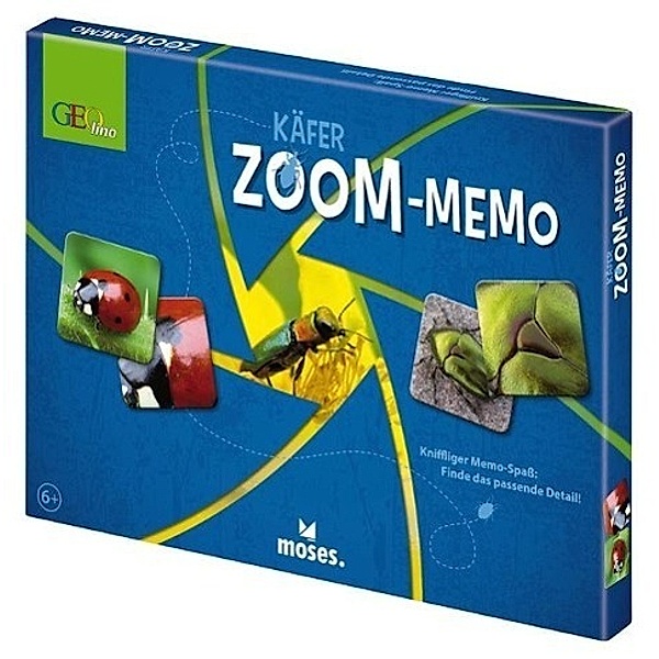 Geolino Zoom-Memo, Käfer (Kinderspiel)