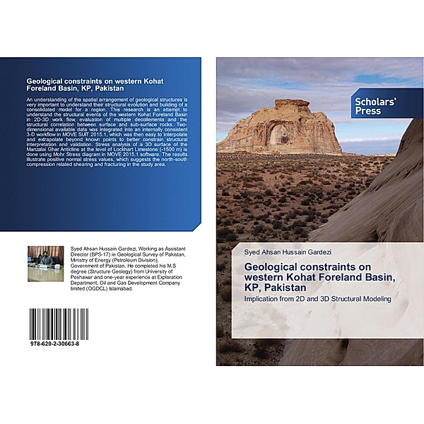 Geological constraints on western Kohat Foreland Basin, KP, Pakistan, Syed Ahsan Hussain Gardezi