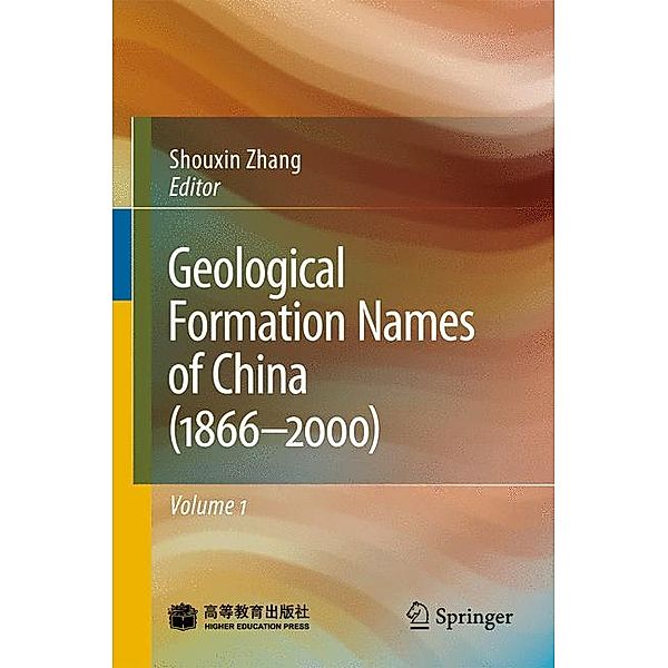 Geological Formation Names of China/2 Bde.