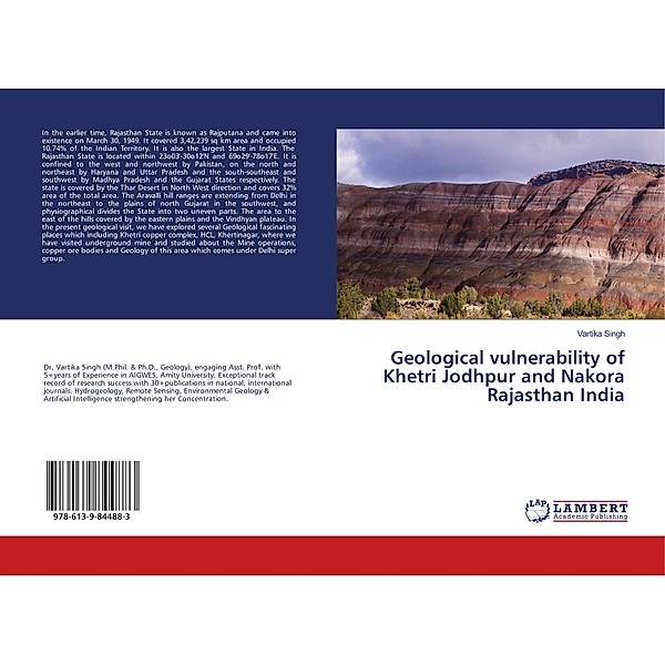 Geological vulnerability of Khetri Jodhpur and Nakora Rajasthan India, Vartika Singh