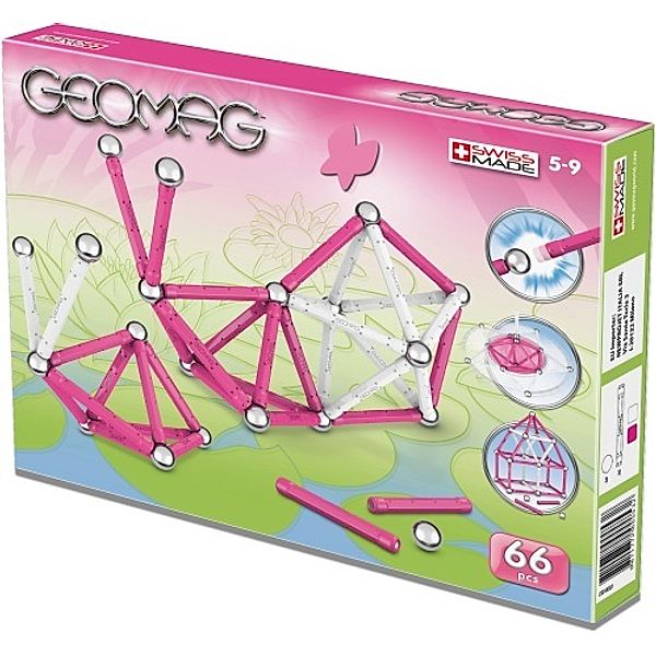 Beluga Geomag Color Girl - 66-teilig