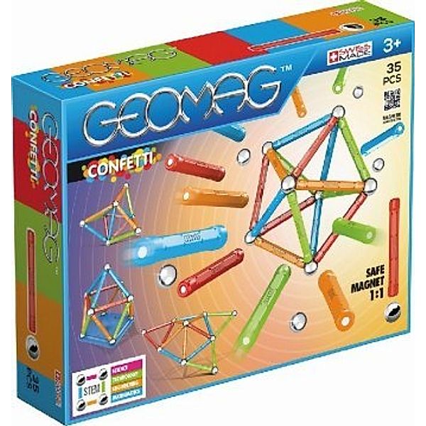 GEOMAG Confetti 35 Teile