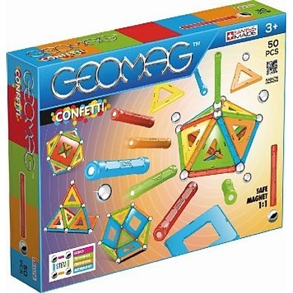 GEOMAG Confetti 50 Teile