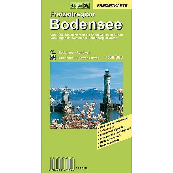 GeoMap Karte Freizeitregion Bodensee