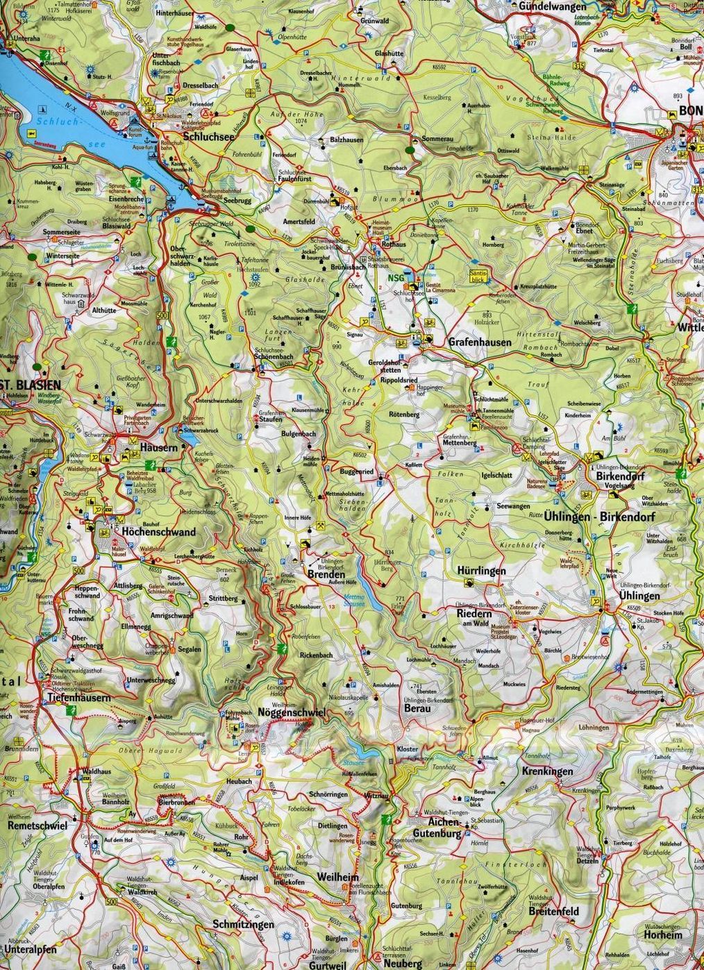 GeoMap Karte Südlicher Schwarzwald Buch jetzt online bei Weltbild.at  bestellen
