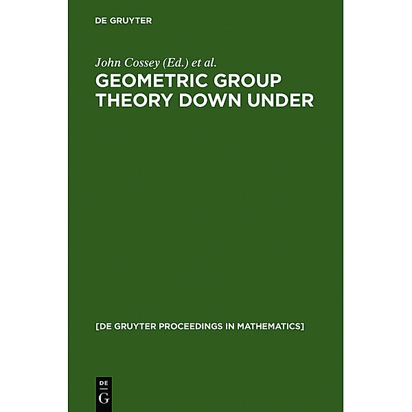 Geometric Group Theory Down Under