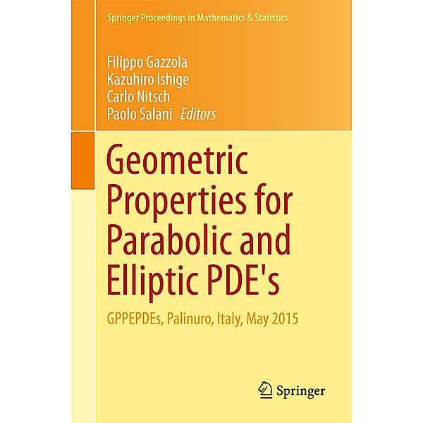 Geometric Properties for Parabolic and Elliptic PDE's