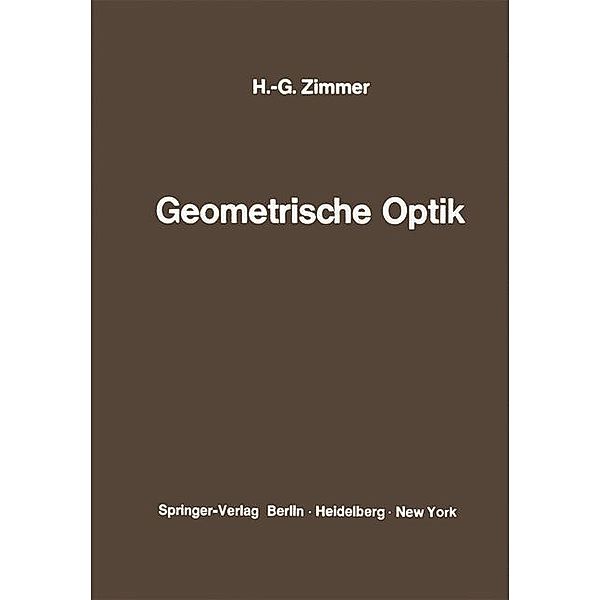 Geometrische Optik, Hans-Georg Zimmer