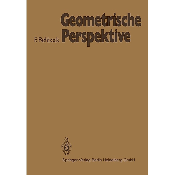 Geometrische Perspektive, Fritz Rehbock