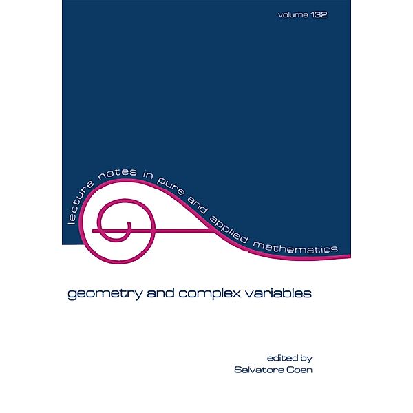 Geometry and Complex Variables, S. Coen