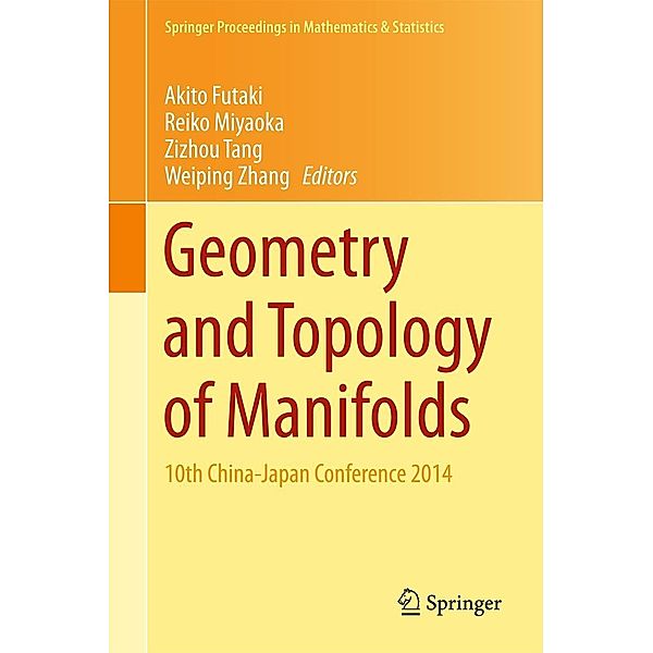 Geometry and Topology of Manifolds / Springer Proceedings in Mathematics & Statistics Bd.154