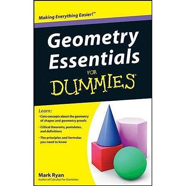 Geometry Essentials For Dummies, Mark Ryan