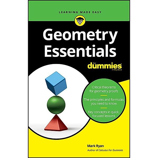 Geometry Essentials For Dummies, Mark Ryan