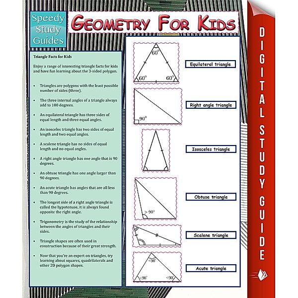 Geometry For Kids (Speedy Study Guide) / Dot EDU, Speedy Publishing
