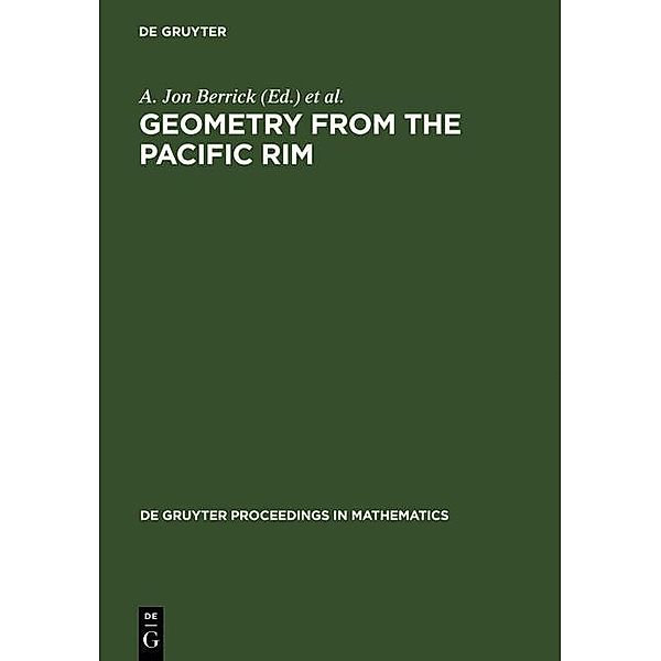 Geometry from the Pacific Rim / De Gruyter Proceedings in Mathematics