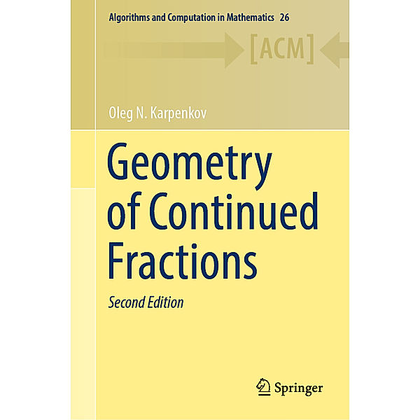 Geometry of Continued Fractions, Oleg N. Karpenkov