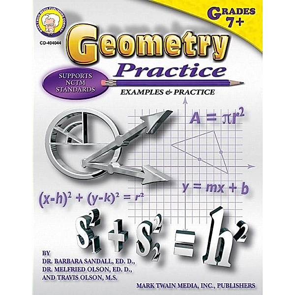 Geometry Practice Book, Grades 7 - 8, Barbara R. Sandall
