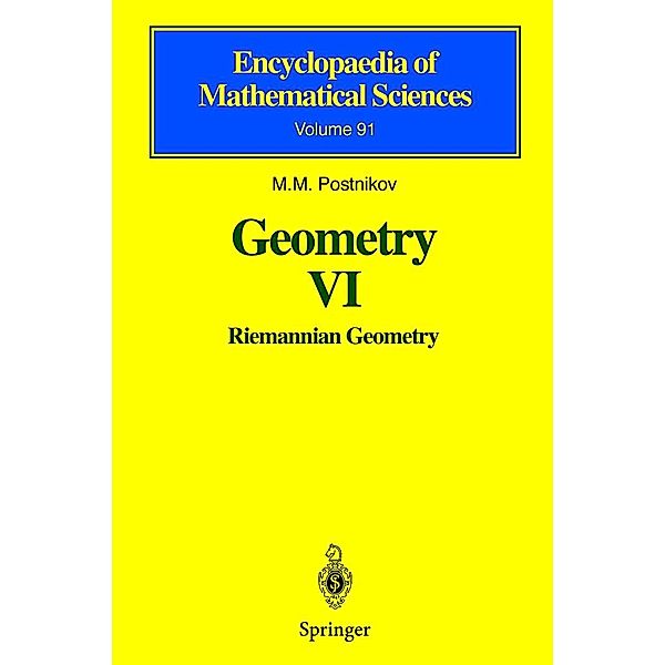 Geometry VI, M.M. Postnikov