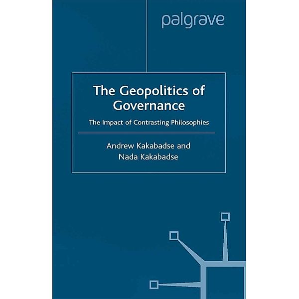 Geopolitics of Governance, A. Kakabadse