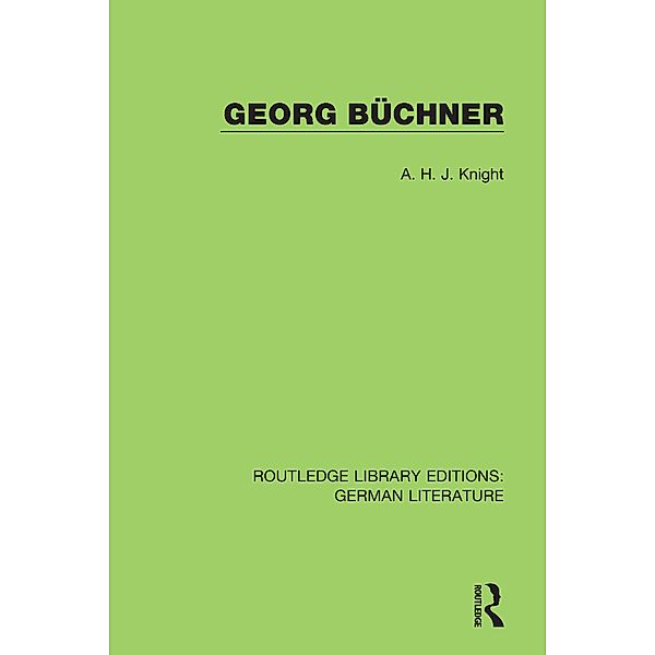 Georg Büchner, A. H. J. Knight
