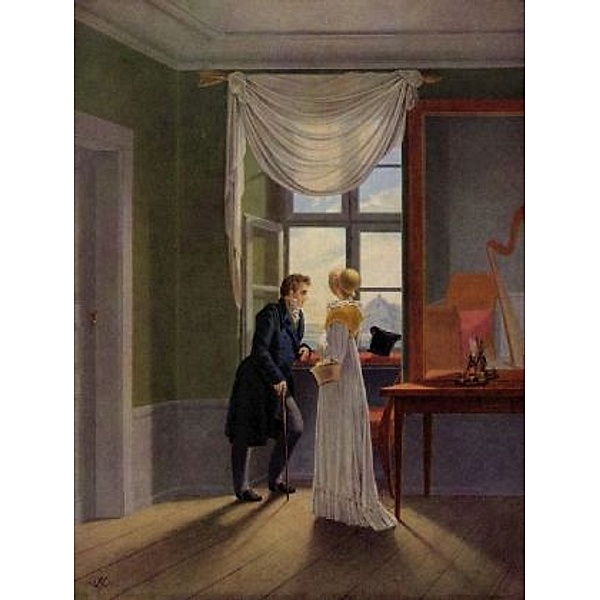 Georg Friedrich Kersting - Paar am Fenster - 2.000 Teile (Puzzle)