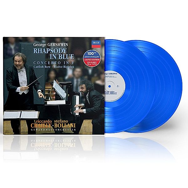 George Gershwin: Rhapsody In Blue (Vinyl), Chailly, Bollani, Gewandhausorchester