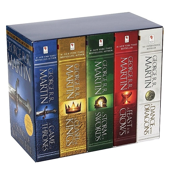 George R. R. Martin's A Game of Thrones 5-Book Boxed Set (Song of Ice and Fire Series), George R. R. Martin