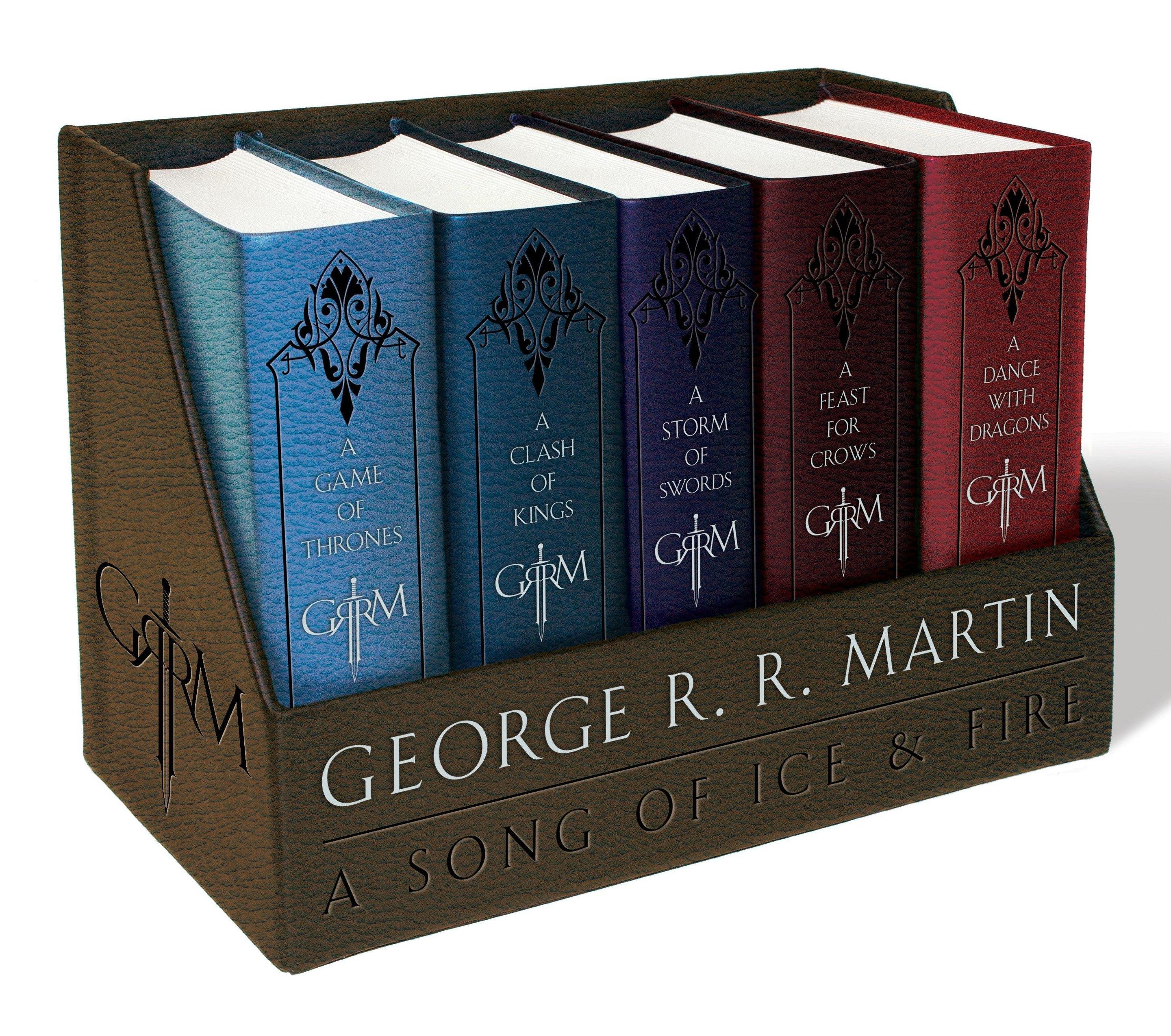 George R. R. Martin's A Game of Thrones Leather-Cloth Boxed Set Song of Ice  and Fire Series, m. 5 Buch | Weltbild.at
