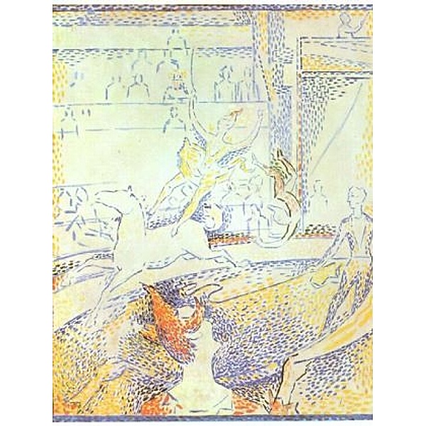 Georges Seurat - Zirkus (Skizze) - 100 Teile (Puzzle)