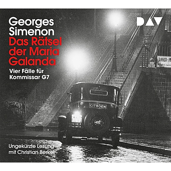 Georges Simenon - Das Rätsel der Maria Galanda - Vier Fälle für Inspektor G7,4 Audio-CDs, Georges Simenon