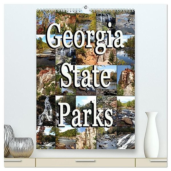 Georgia State Parks (hochwertiger Premium Wandkalender 2024 DIN A2 hoch), Kunstdruck in Hochglanz, Sylvia schwarz