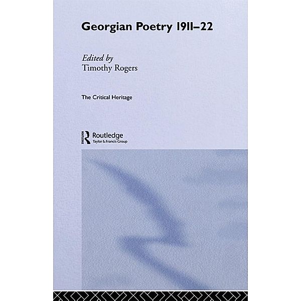 Georgian Poetry 1911-22