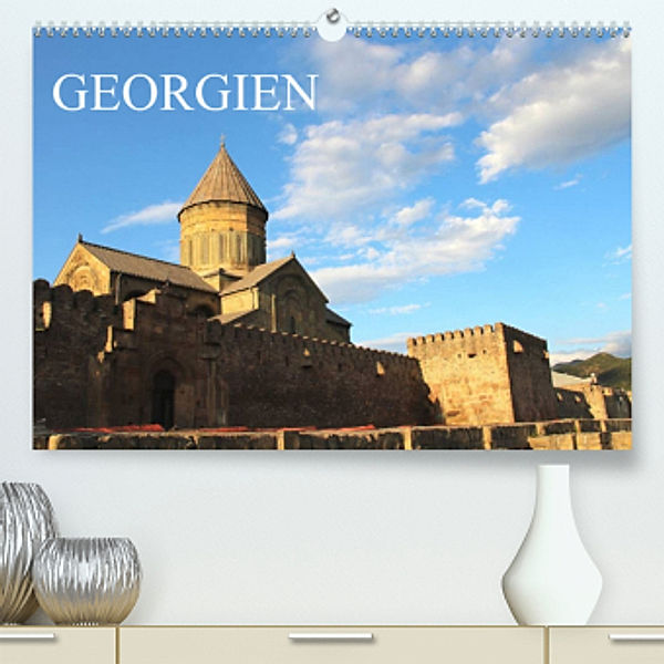 Georgien (Premium, hochwertiger DIN A2 Wandkalender 2023, Kunstdruck in Hochglanz), Céline Baur