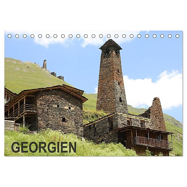 GEORGIEN (Tischkalender 2024 DIN A5 quer), CALVENDO Monatskalender, huttwil (schweiz), samuel schmid