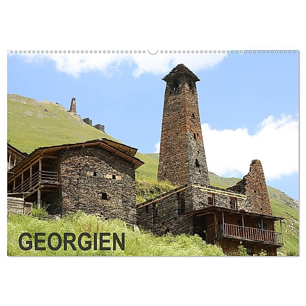 GEORGIEN (Wandkalender 2024 DIN A2 quer), CALVENDO Monatskalender, huttwil (schweiz), samuel schmid