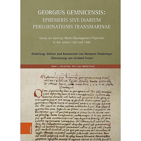 Georgius Gemnicensis: Ephemeris sive Diarium peregrinationis transmarinae